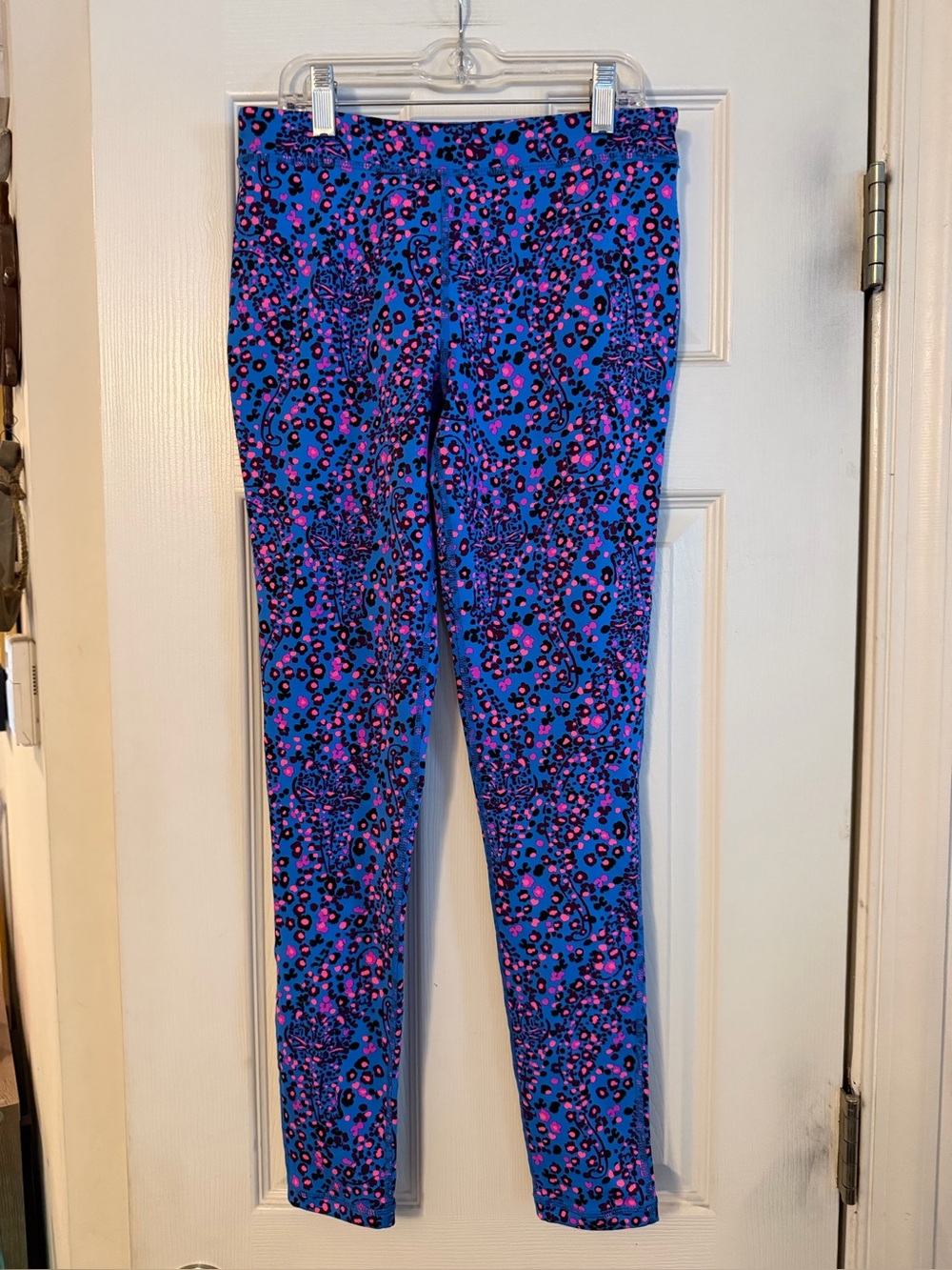 Lilly Pulitzer Blue & Pink Printed Girls' Leggings